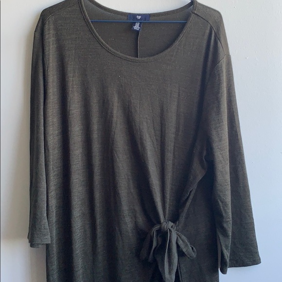 🎉 Soft Gap Dress with Side-Tie - Picture 2 of 7